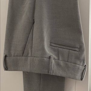Talbots Hampshire Ankle pant, dark mist heather